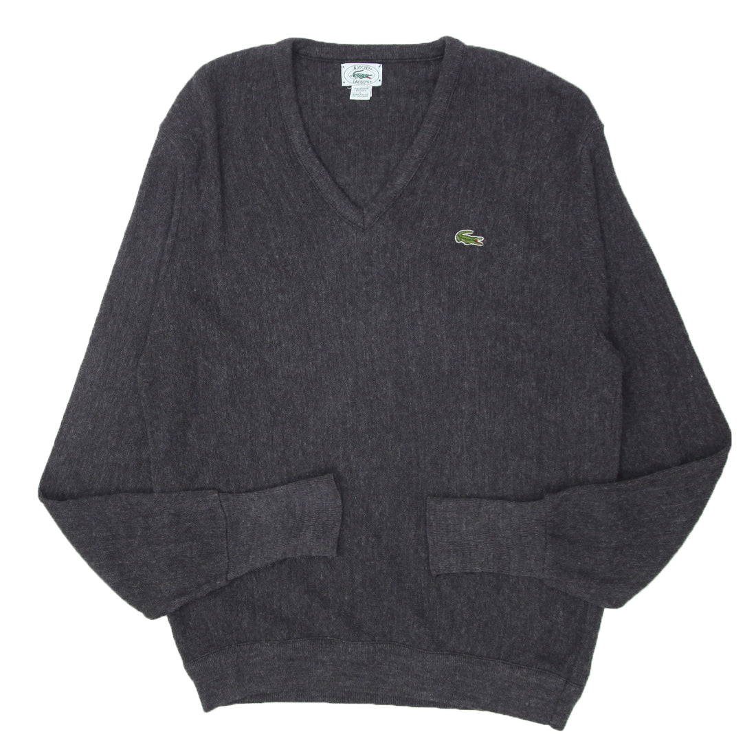 IZOD LACOSTE ラコステ 70s 80s V NECK KNIT M Shop Vintage 1980's Vintage Izod Lacoste Cable Knit V-Neck Sweater