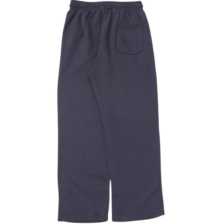 Mens Nike Mini Swoosh Wide-Leg Fleece Sweatpants Charcoal Gray Size XXL