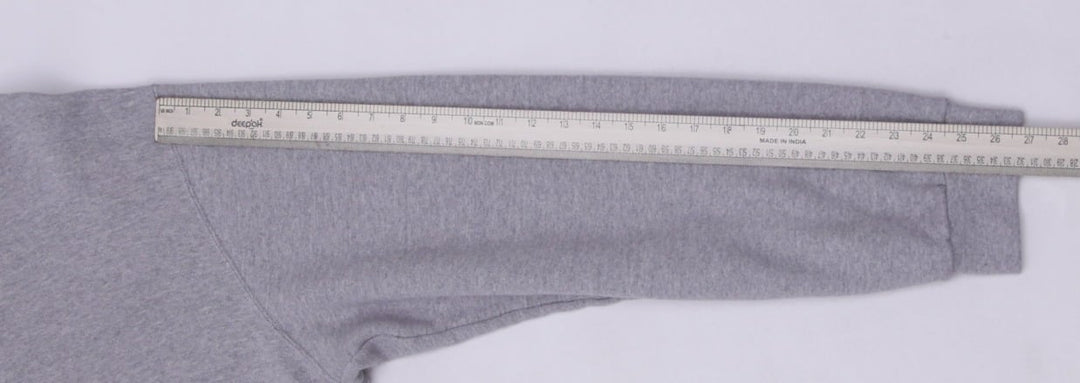 Vintage Embroidered Nike Center Swoosh Gray Pullover Hoodie XXL | Migration_Hoodies - View 8 | Fashion Rerun