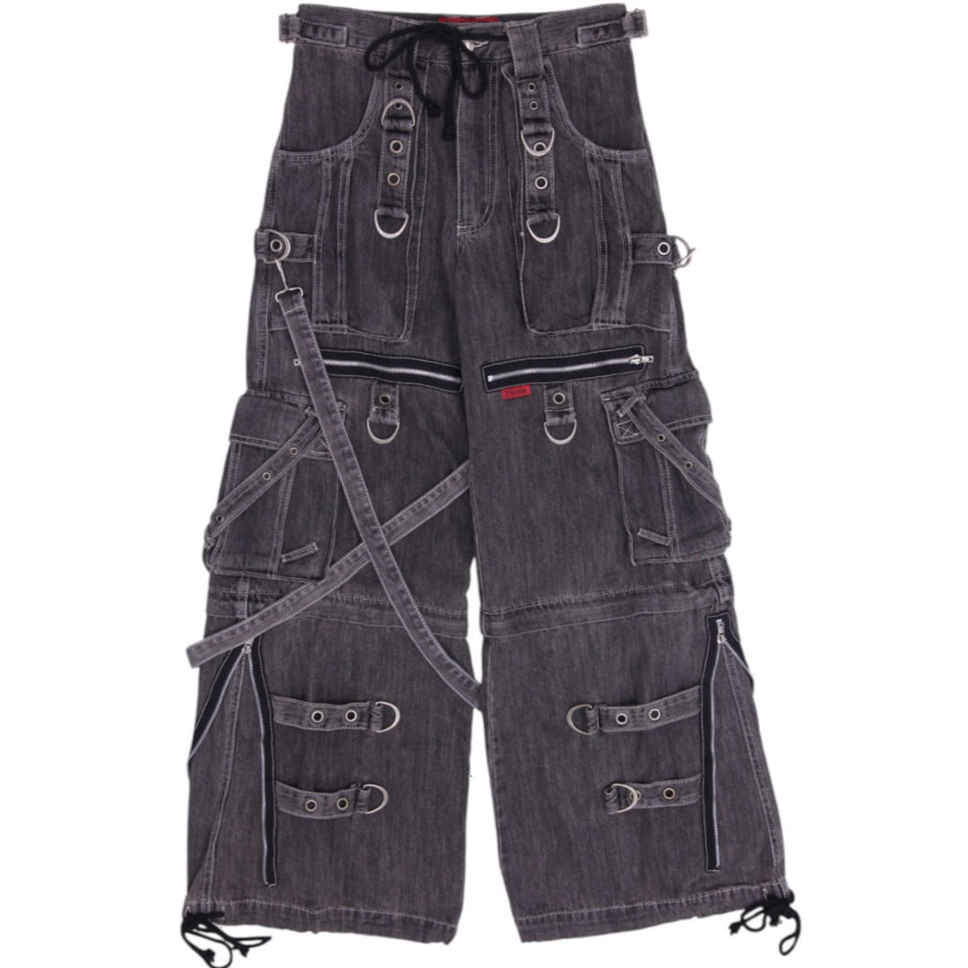 Y2K Ladies Tripp NYC Daang Goodman Bondage High Waisted Jeans Size XXS