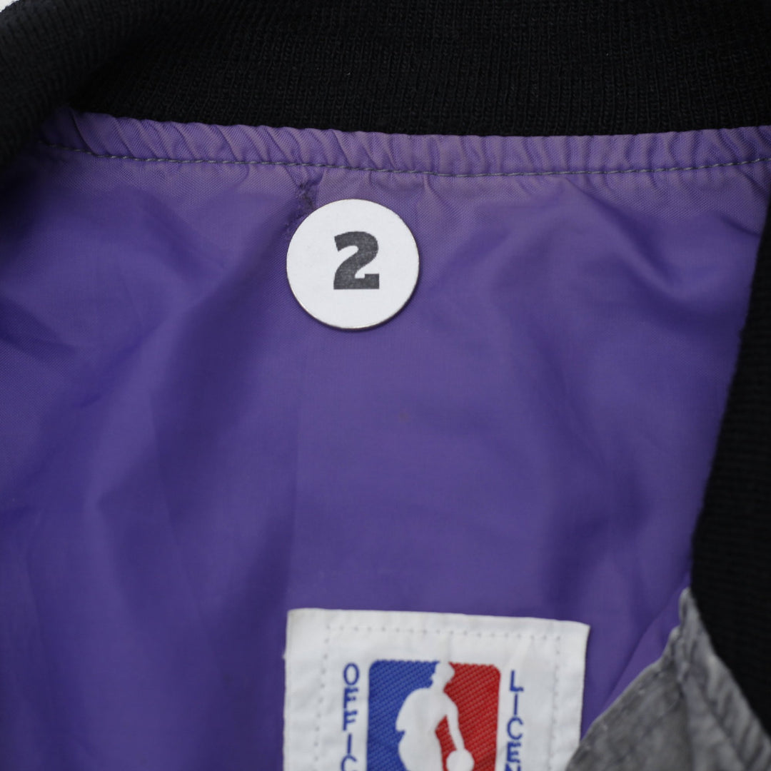 Vintage 90s Starter Los Angeles Lakers Mineral Wash Jacket Size XL | Migration_Jackets MJ DROP - View 6 | Fashion Rerun
