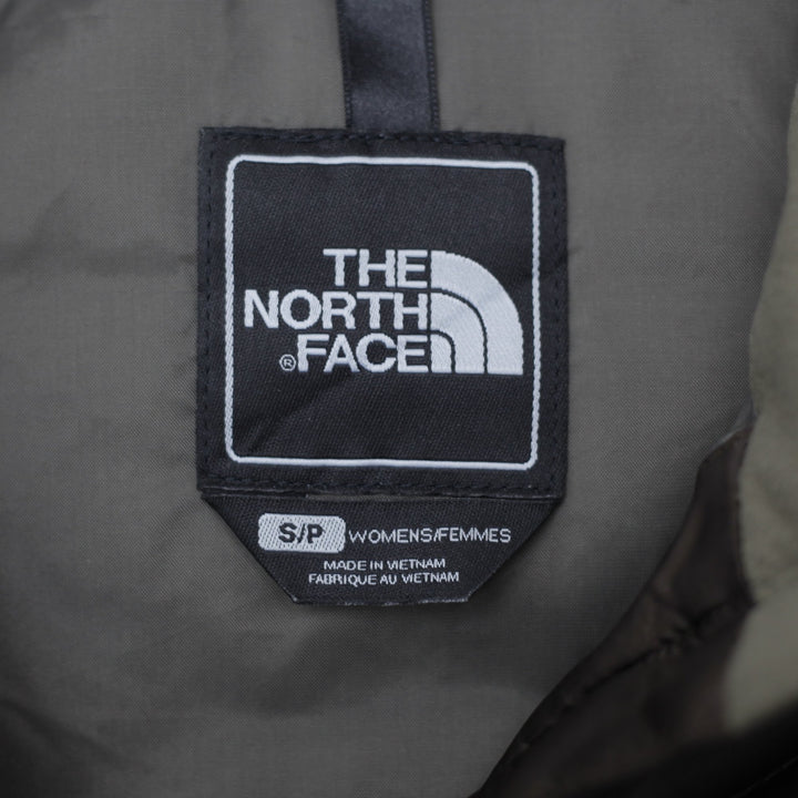 Ladies The North Face 550 Puffer Vest Brown Quilted Sleeveless Warm S