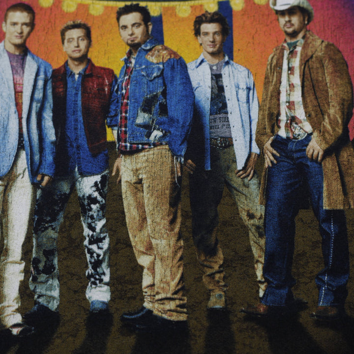 Vintage 2001 NSYNC PopOdyssey Tour T-Shirt Size S