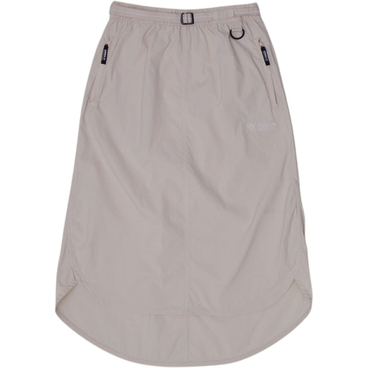 Ladies Addidas Utility Style High-Low Beige Midi Skirt size 6 | Migration_Skirts | Fashion Rerun