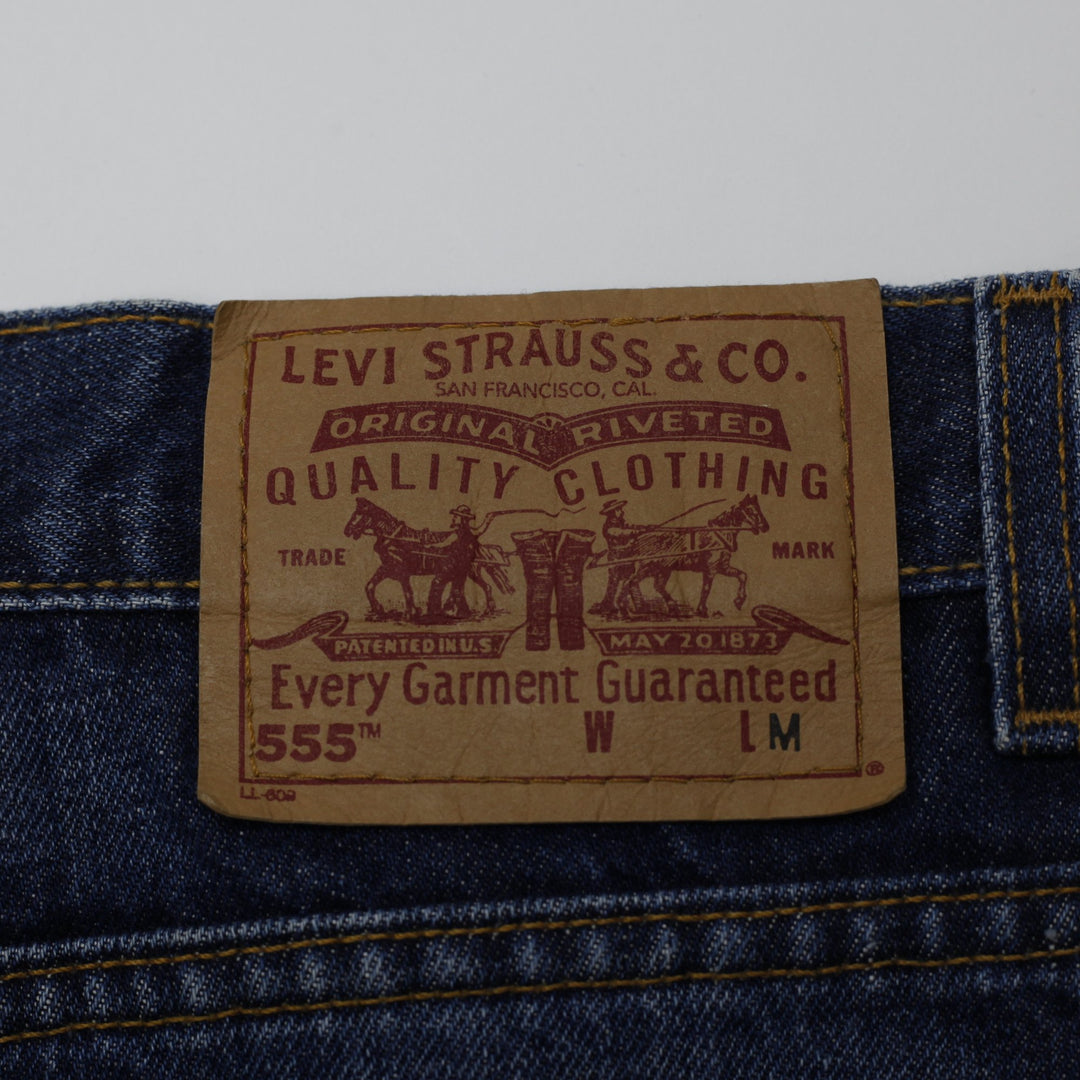 Levi's 555 Low Rise Straight Jeans | Migration_Jeans MJ DROP - View 6 | Fashion Rerun