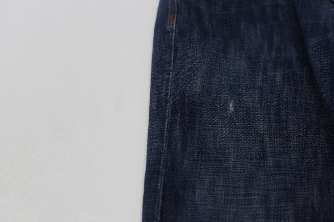 Mens Ralph Lauren Straight Leg Button Fly Mercer Low Rise Jeans