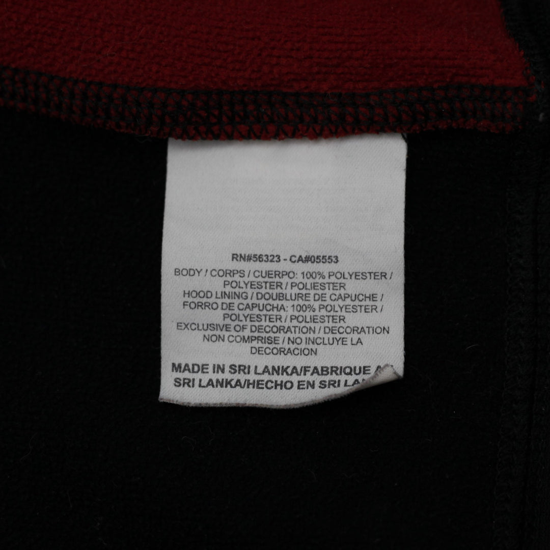 Mens Nike Therma-Fit Black Red Pullover Hoodie Size M
