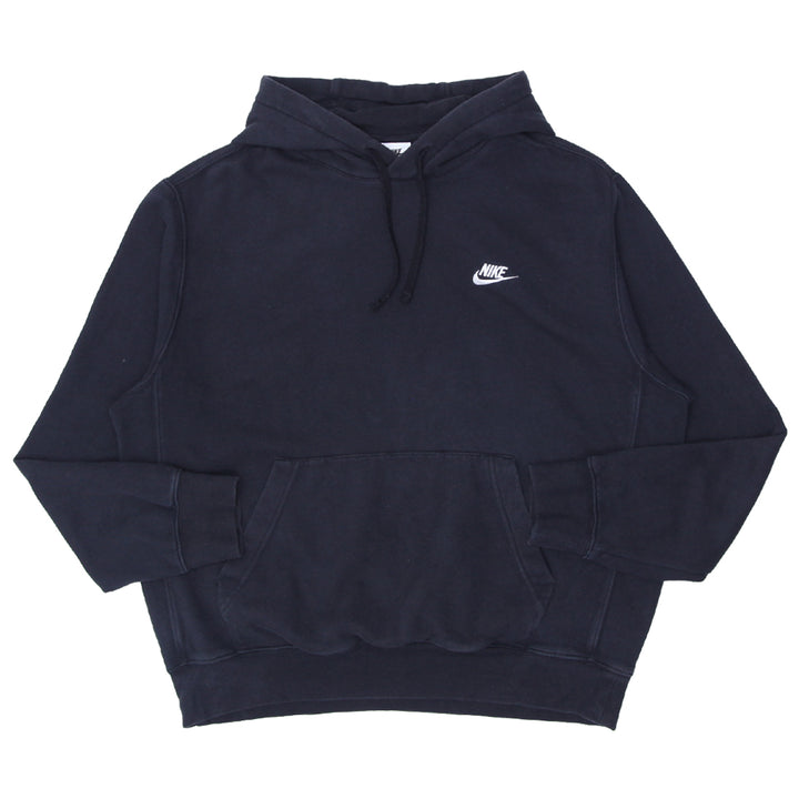 Mens Nike Embroidered Black Pullover Hoodie - Fashion Rerun Vintage Migration_Sweaters