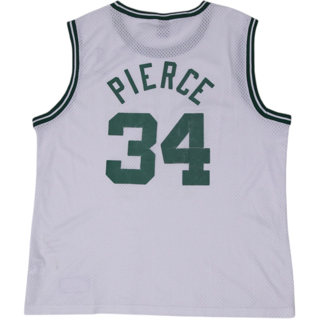 Vintage 90's Nike Team NBA Boston Celtics Pierce Basketball Jersey Size XXL | Migration_Jerseys - Side View | Fashion Rerun