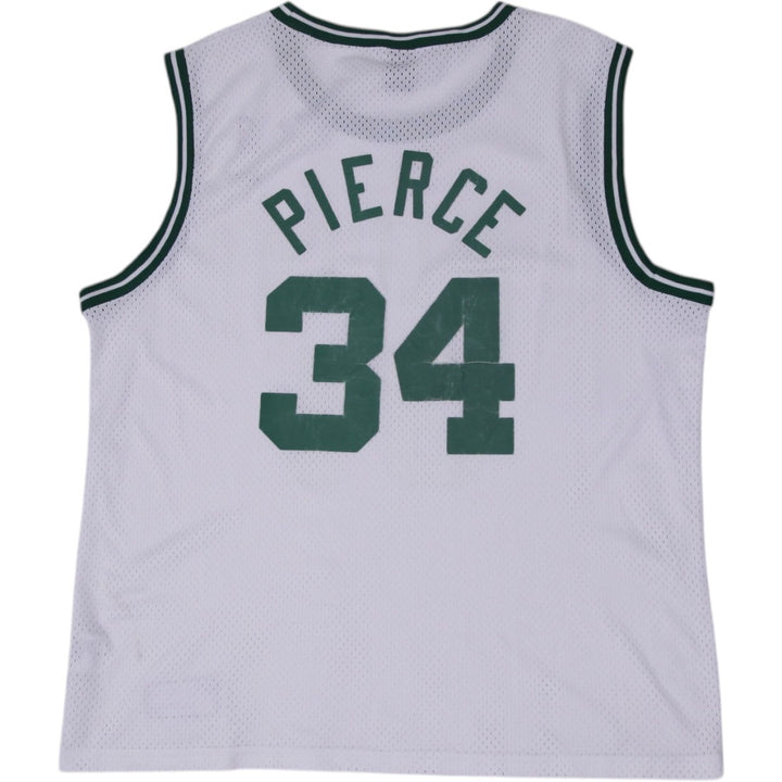 Vintage 90's Nike Team NBA Boston Celtics Pierce Basketball Jersey Size XXL | Migration_Jerseys - Side View | Fashion Rerun