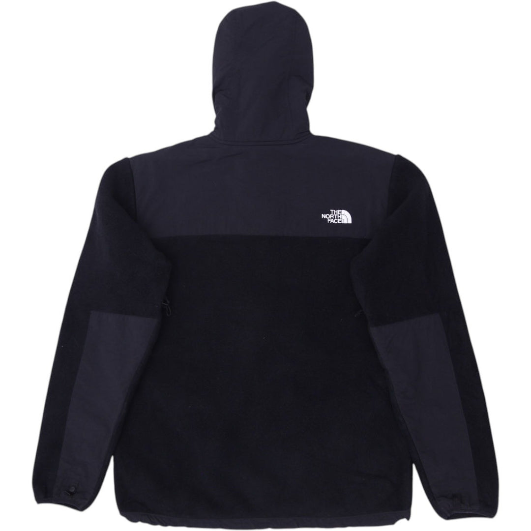 Mens Black The North Face Retro Denali Hooded Fleece Jacket Size M