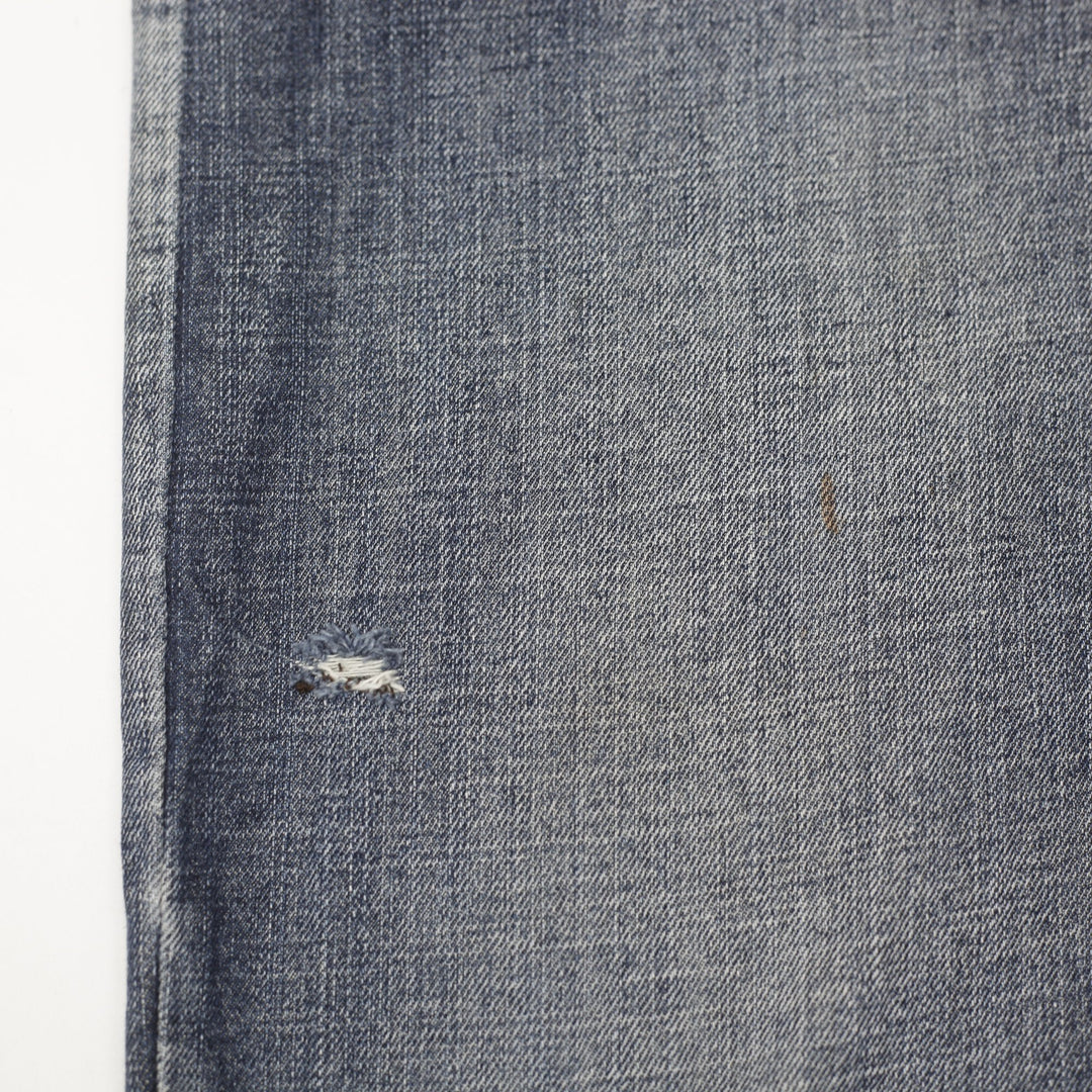 Mens Flypaper Bootcut Faded Blue Denim Jeans Size W33 x L32