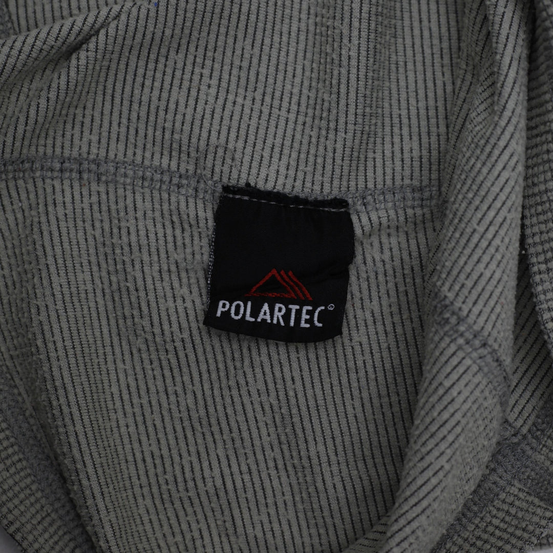 Ladies Arc'teryx Polartec Gray 1/4 Zip Fleece Sweater Size M