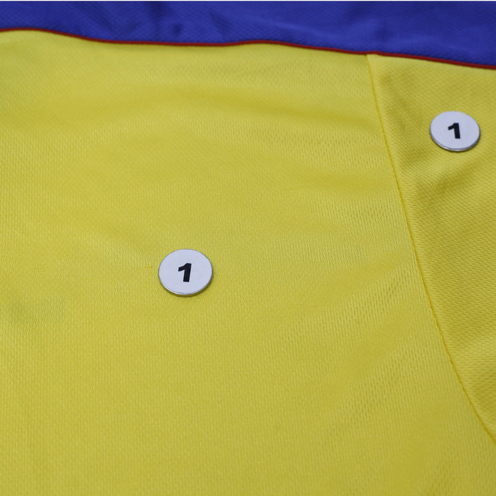 Vintage 1998 Reebok Colombia Home Football Shirt Jersey Size L