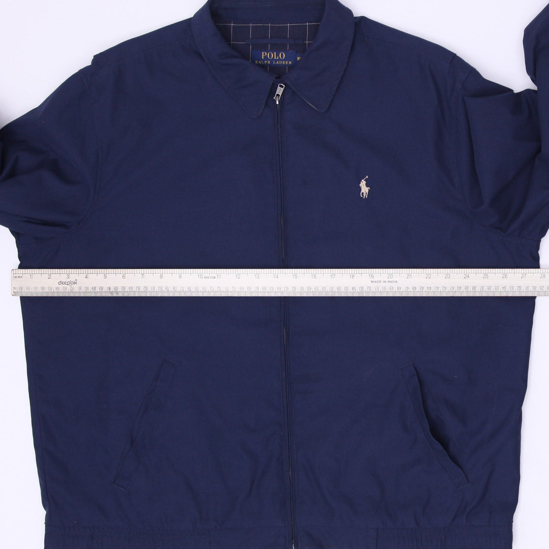 Vintage Polo By Ralph Lauren Navy Harrington Jacket Size XL