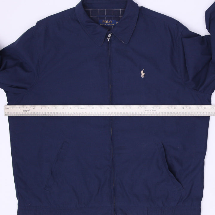 Vintage Polo By Ralph Lauren Navy Harrington Jacket Size XL