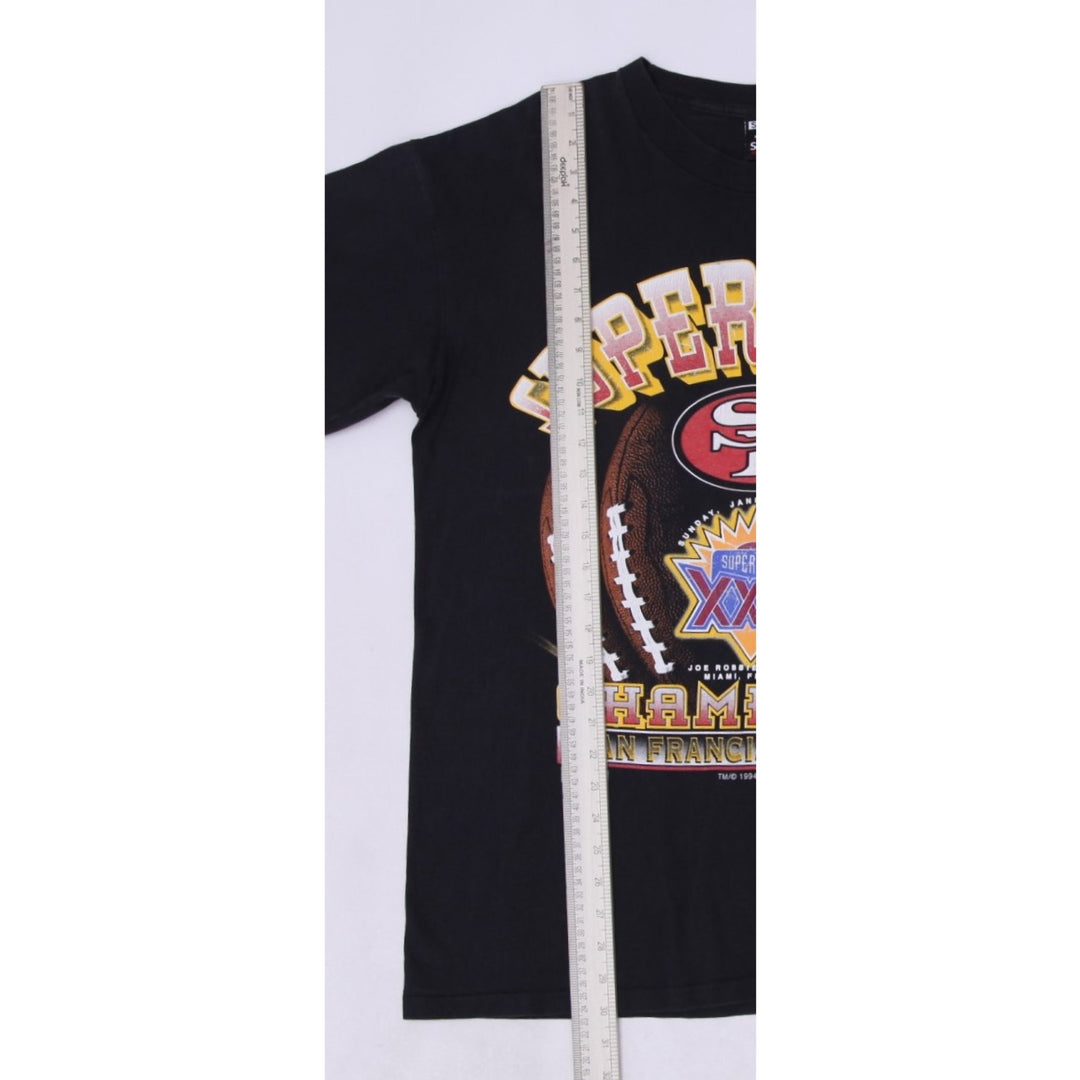 Vintage 1994 San Francisco 49ers NFL Super Bowl XXIX Champions T-Shirt Made In USA Size | Migration_T-Shirts | Fashion Rerun
