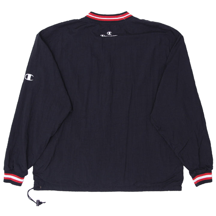 Vintage Champion Ohio State Buckeyes Pullover Windbreaker Black - Fashion Rerun Vintage Migration_Jacket