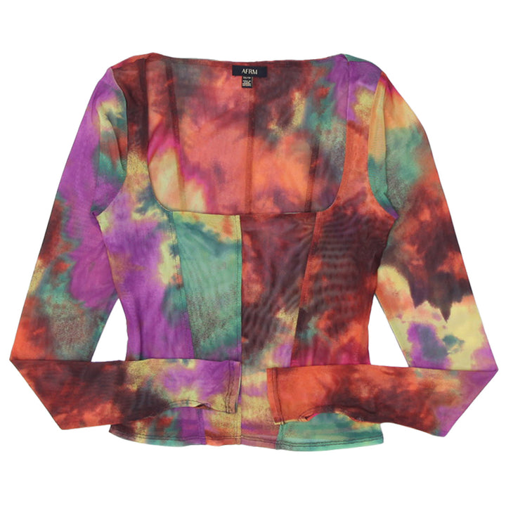 Y2K Ladies AFRM Mesh Longsleeve Top