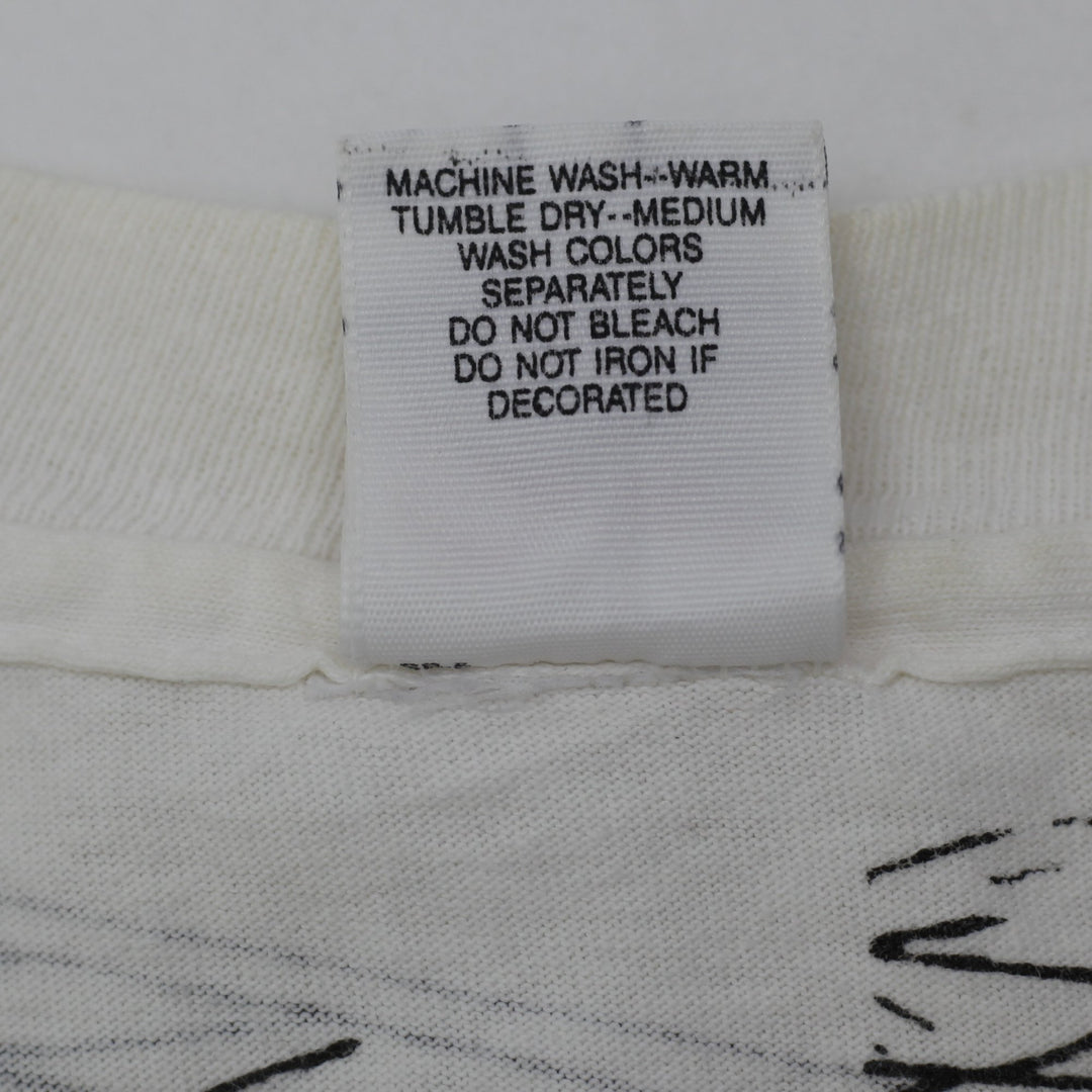 Vintage Mickey Mouse Comic Strip AOP T-Shirt Sherry's Tag USA Made Medium