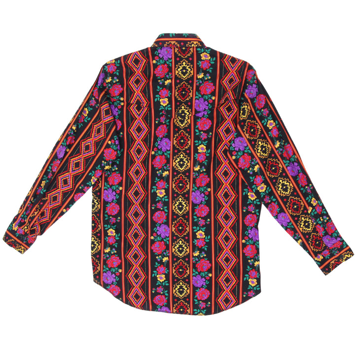 Vintage Wrangler Cowboy Cut Floral Western Shirt | Migration_Shirt UAENAT40 - Side View | Fashion Rerun