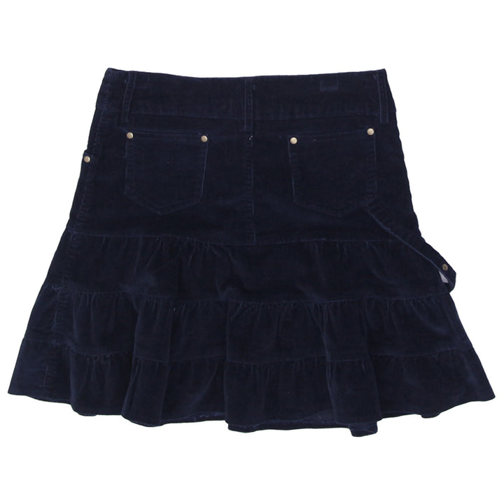Y2K Ladies Corduroy Ruffled Skirt
