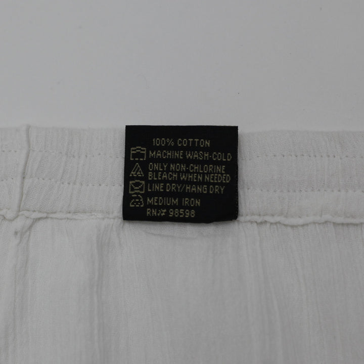 Y2K Ladies Cotton Embroidered Maxi Skirt Size L | Migration_Skirts - Detail View | Fashion Rerun