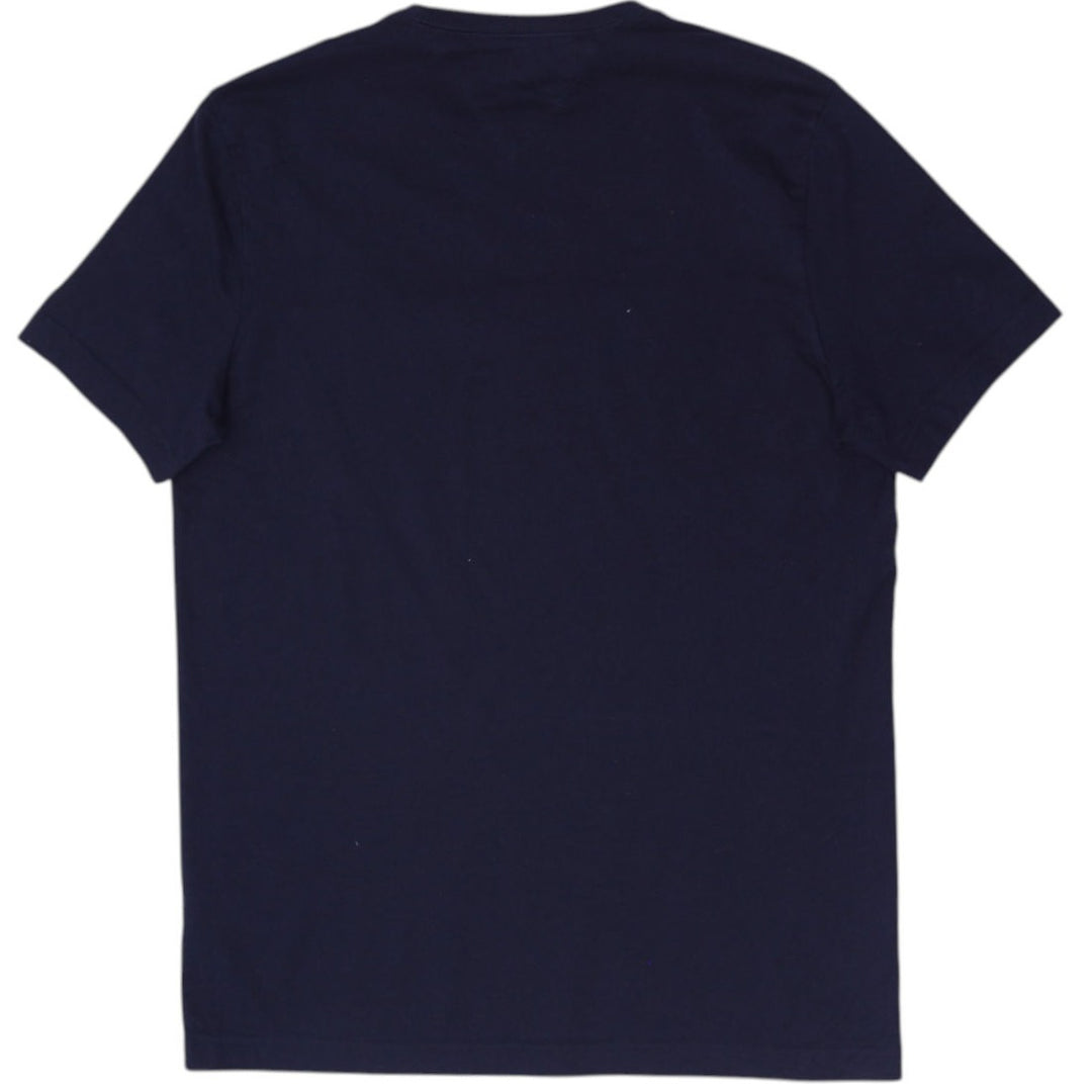 Mens Tommy Hilfiger Flag Graphic T-Shirt Navy Blue Regular Fit Size M