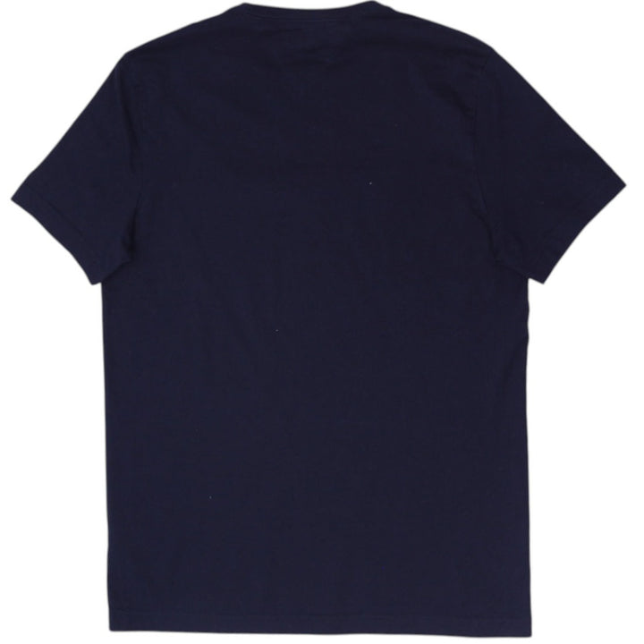 Mens Tommy Hilfiger Flag Graphic T-Shirt Navy Blue Regular Fit Size M