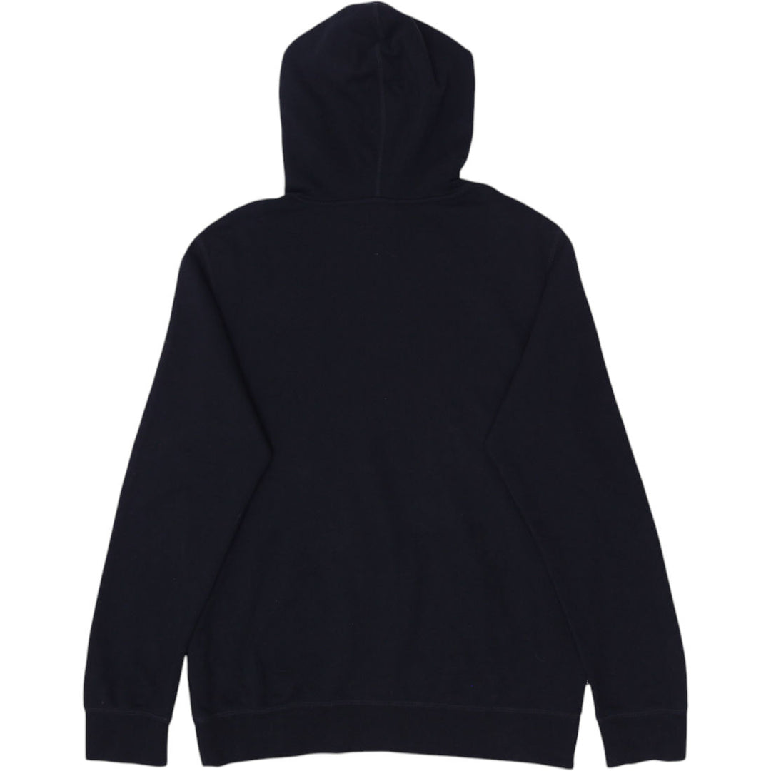 Mens Obey Hoodie Black Graphic Liberty Sweatshirt | Migration_Hoodies SW COLLECTION - Side View | Fashion Rerun