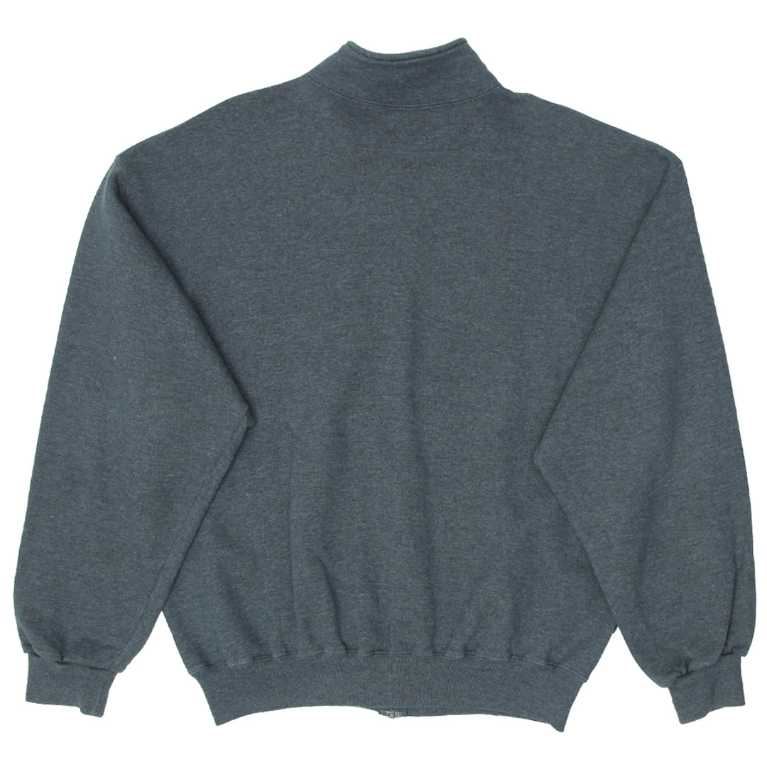 Vintage Russell Athletic Full Zip Sweatshirt Size XL Gray - Fashion Rerun Vintage Migration_Sweaters