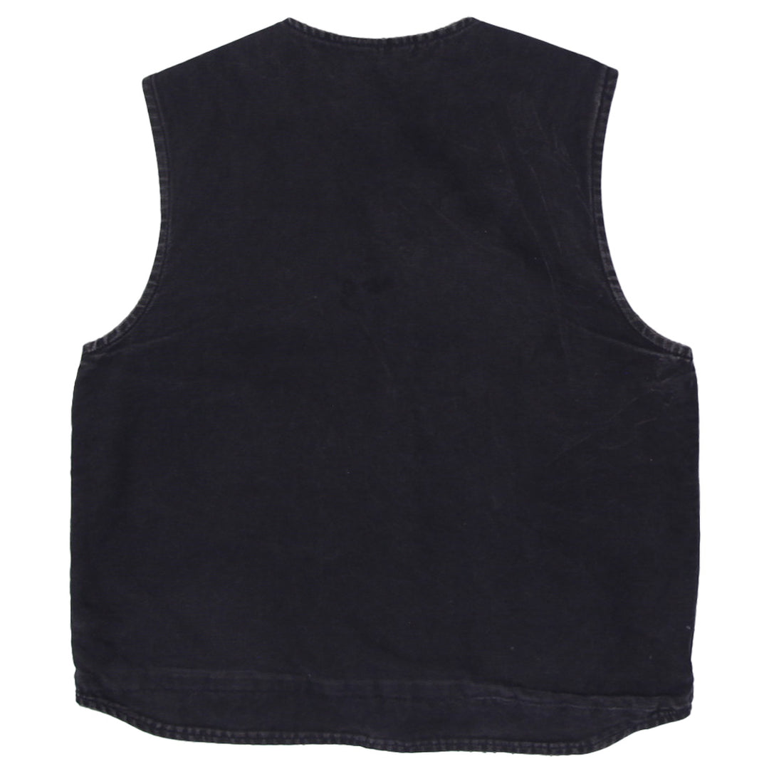 Mens Carhartt V26 BLK Vest Sandstone Rugged Sherpa Lined