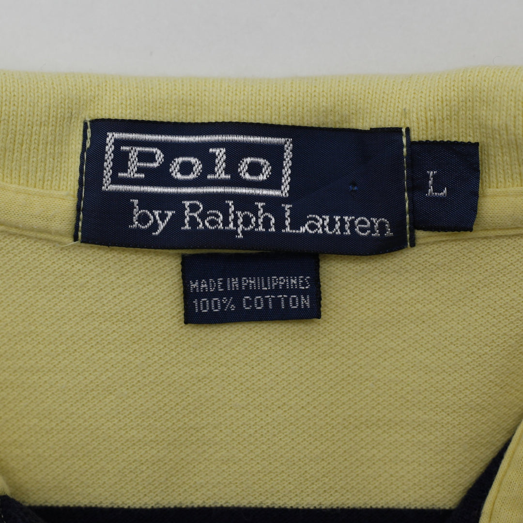 mens Polo by Ralph Lauren Striped Polo T-Shirt Size L