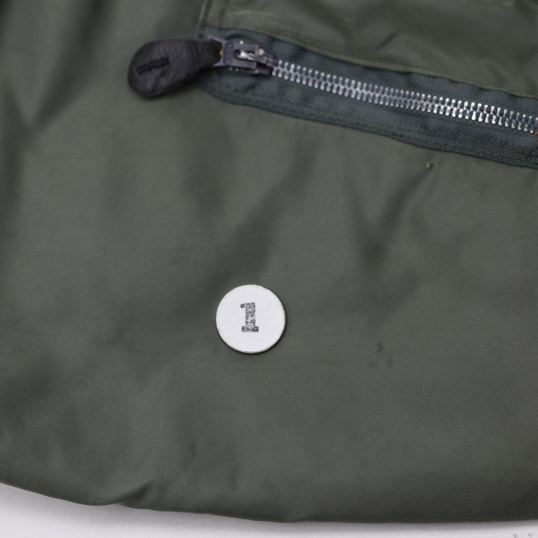 Vintage 80s-90s Schott NYC MA-1 Spec 86 Military Flight Bomber Jacket Size XL