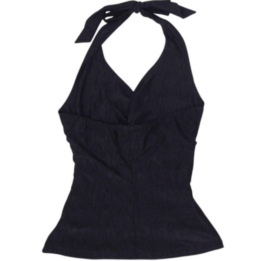 Y2K Bow Halter Top Size 10 | Migration_Y2K Tops - Side View | Fashion Rerun