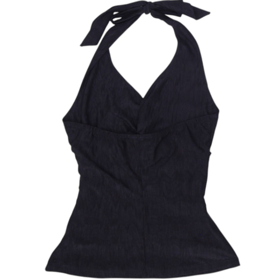 Y2K Bow Halter Top Size 10 | Migration_Y2K Tops - Side View | Fashion Rerun