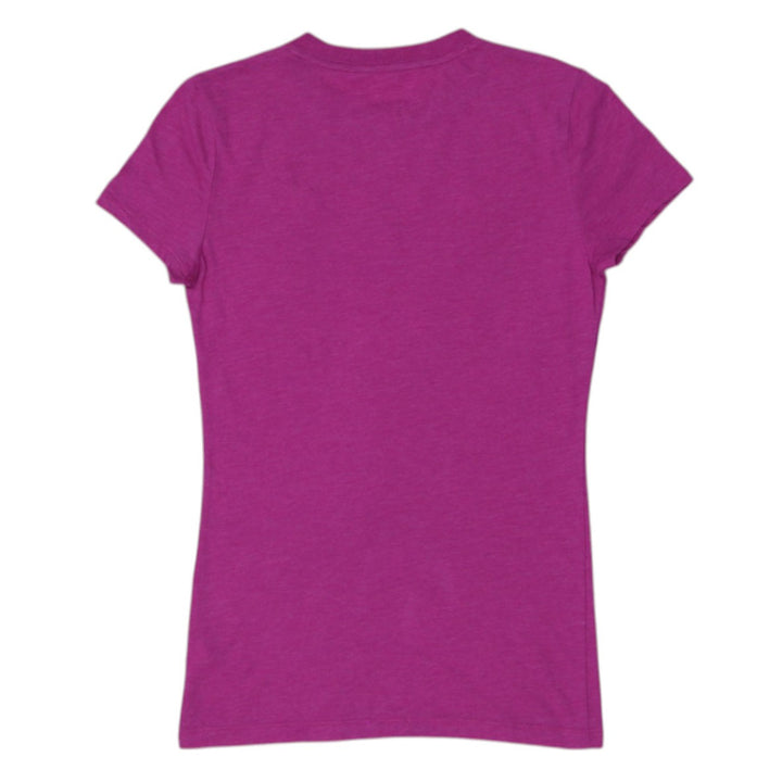 Y2K Ladies Aero New York Pink Short Sleeve T-Shirt Small