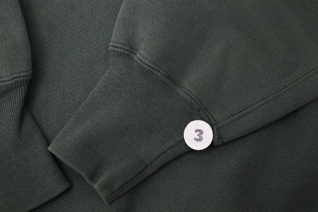 Vintage Mens Champion Reverse Weave Sweatshirt Green Logo | Migration_Sweatshirt - View 11 | Fashion Rerun