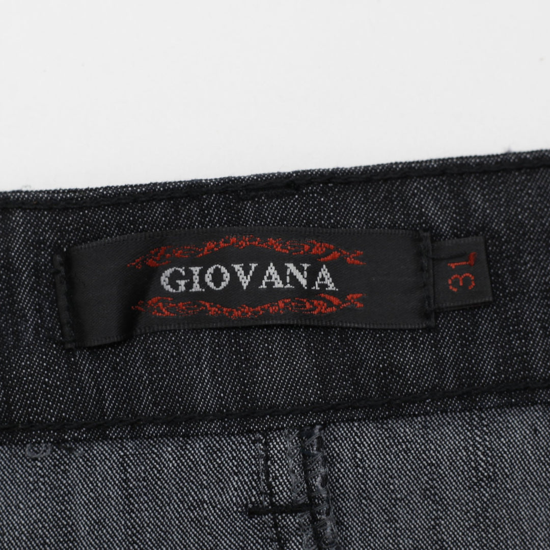 Y2K Ladies GIOVANA Dark Wash Studded Denim Maxi Skirt