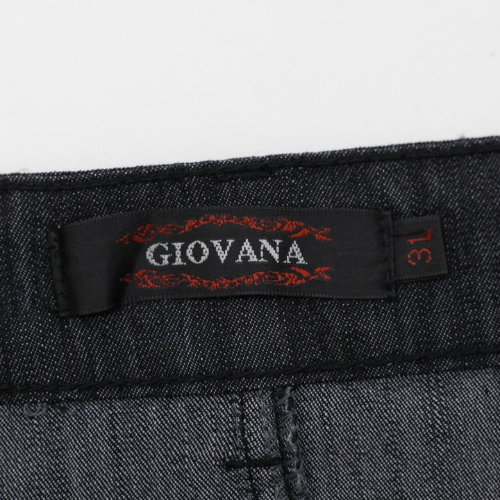 Y2K Ladies GIOVANA Dark Wash Studded Denim Maxi Skirt