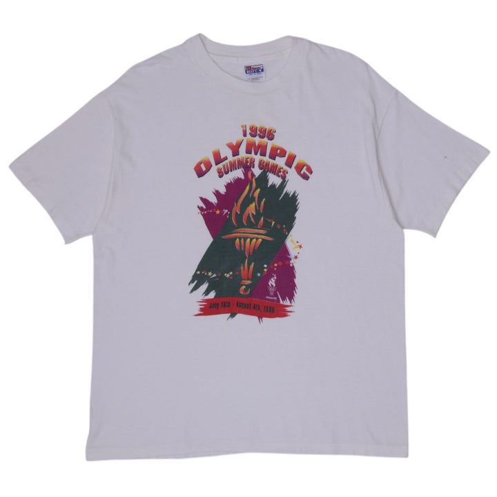 Vintage 1996 Atlanta Summer Olympics Games Champion T-Shirt Made in USA Size XL