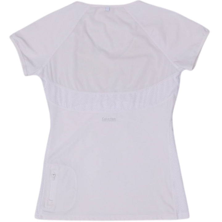 Ladies Calvin Klein Performance V-Neck T-Shirt