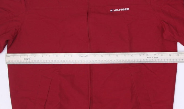 Mens Tommy Hilfiger Yacht Rain Wind Full Zip Logo Jacket