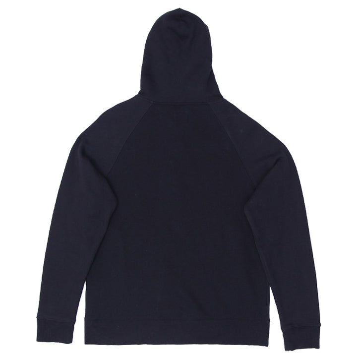 Mens Embroidered Champion Logo Black Zip Up Hoodie