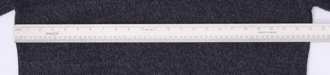 Vintage Mens Polo by Ralph Lauren Sweater Gray Knit Cotton Size L | Migration_Jumper & Knitwear RL Collection | Fashion Rerun