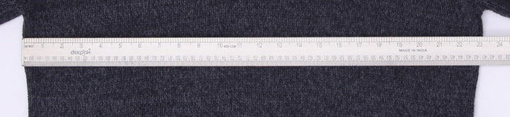 Vintage Mens Polo by Ralph Lauren Sweater Gray Knit Cotton Size L | Migration_Jumper & Knitwear RL Collection | Fashion Rerun