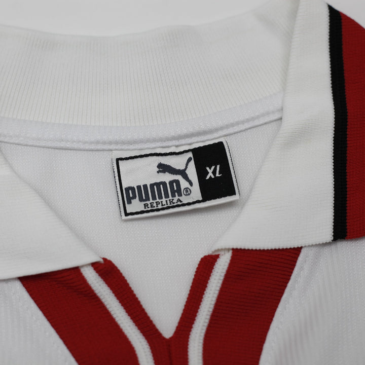 Vintage 2002-04 Puma Poland Home Football Jersey Size XL