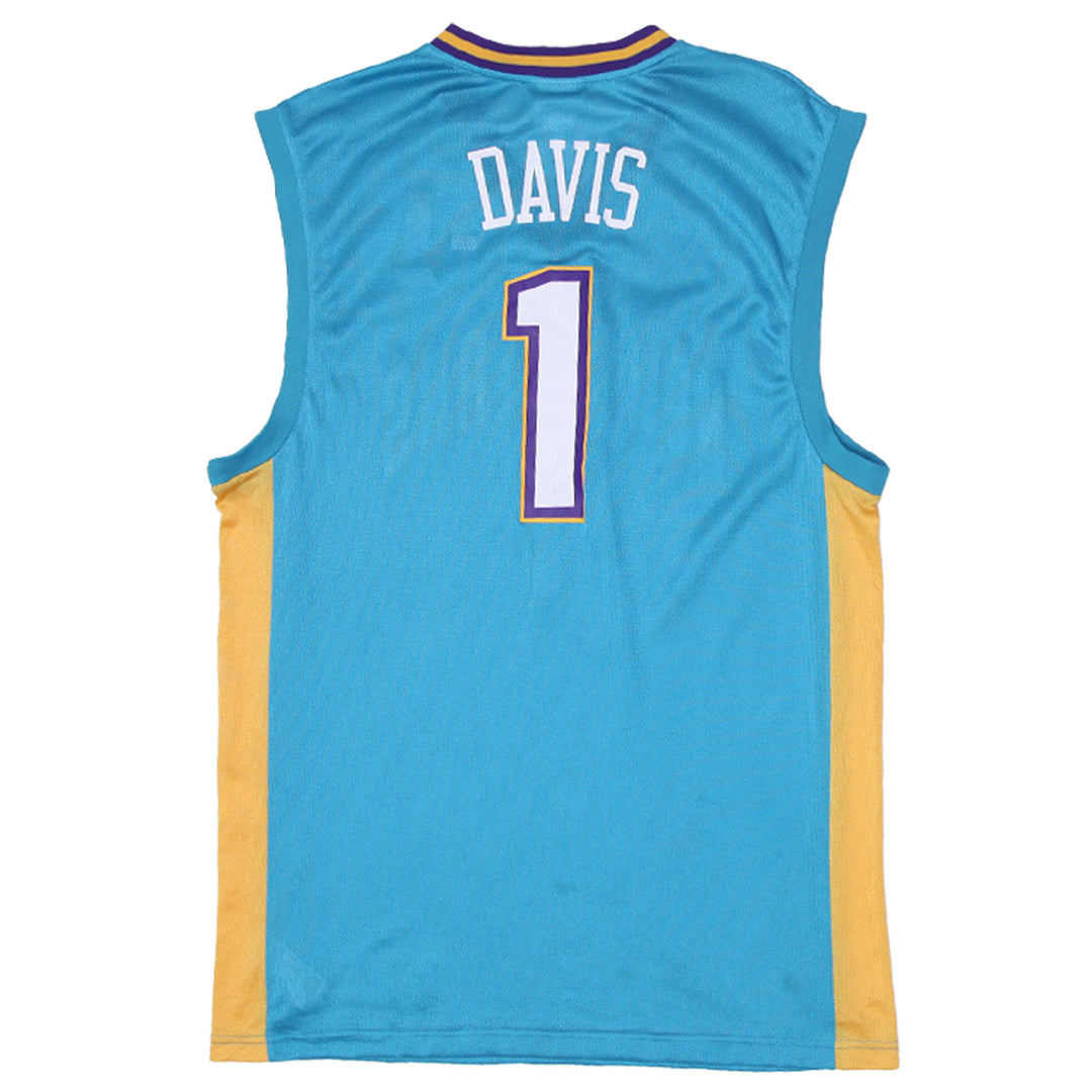 Mens Reebok New Orleans Hornets #1 NBA Jersey Baron Davis