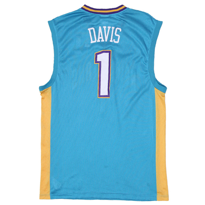 Mens Reebok New Orleans Hornets #1 NBA Jersey Baron Davis