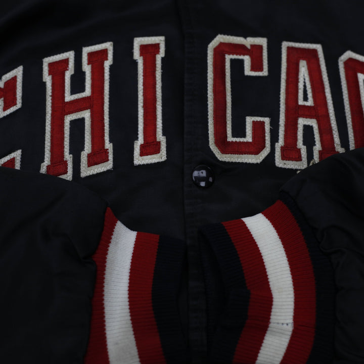 Vintage 90s Starter Chicago Bulls NBA Varsity Jacket Size XL
